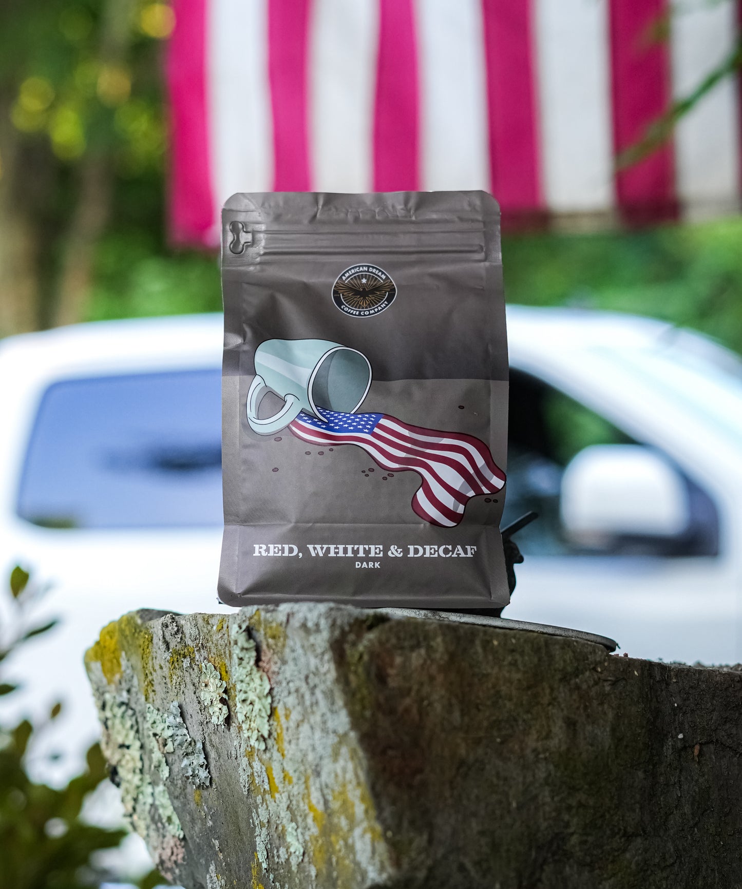 RED, WHITE & DECAF - American Dream Coffee Co